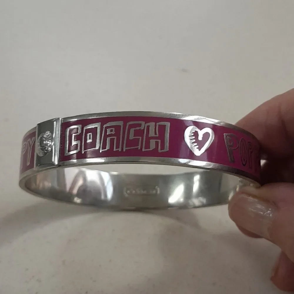 Coach Fushia Valentine 